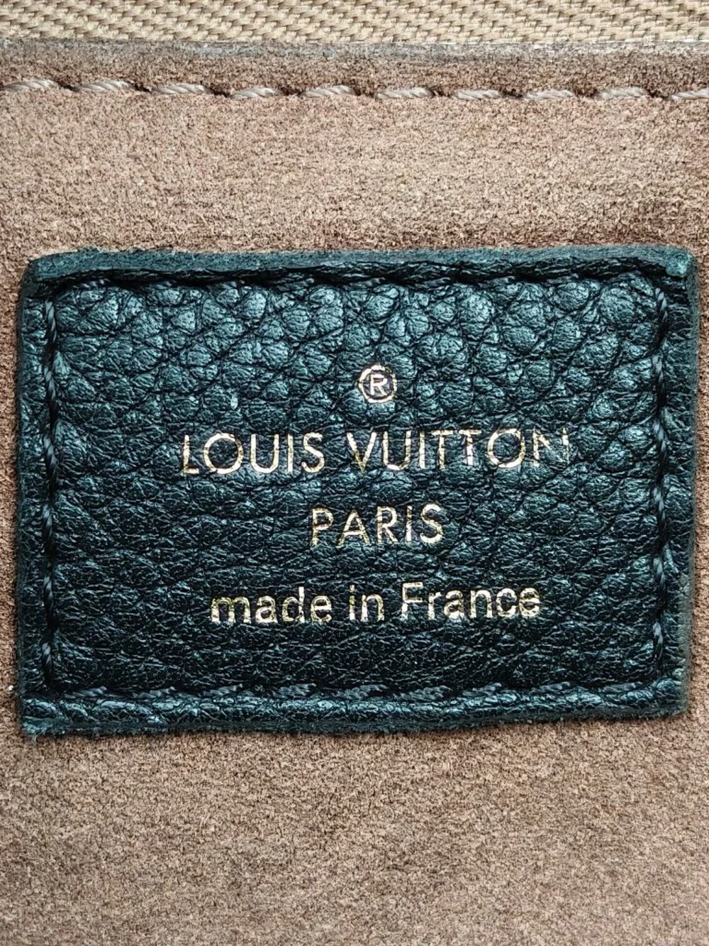 Louis Vuitton Monogram W Tote Noir Leather Shoulder Tote Bag